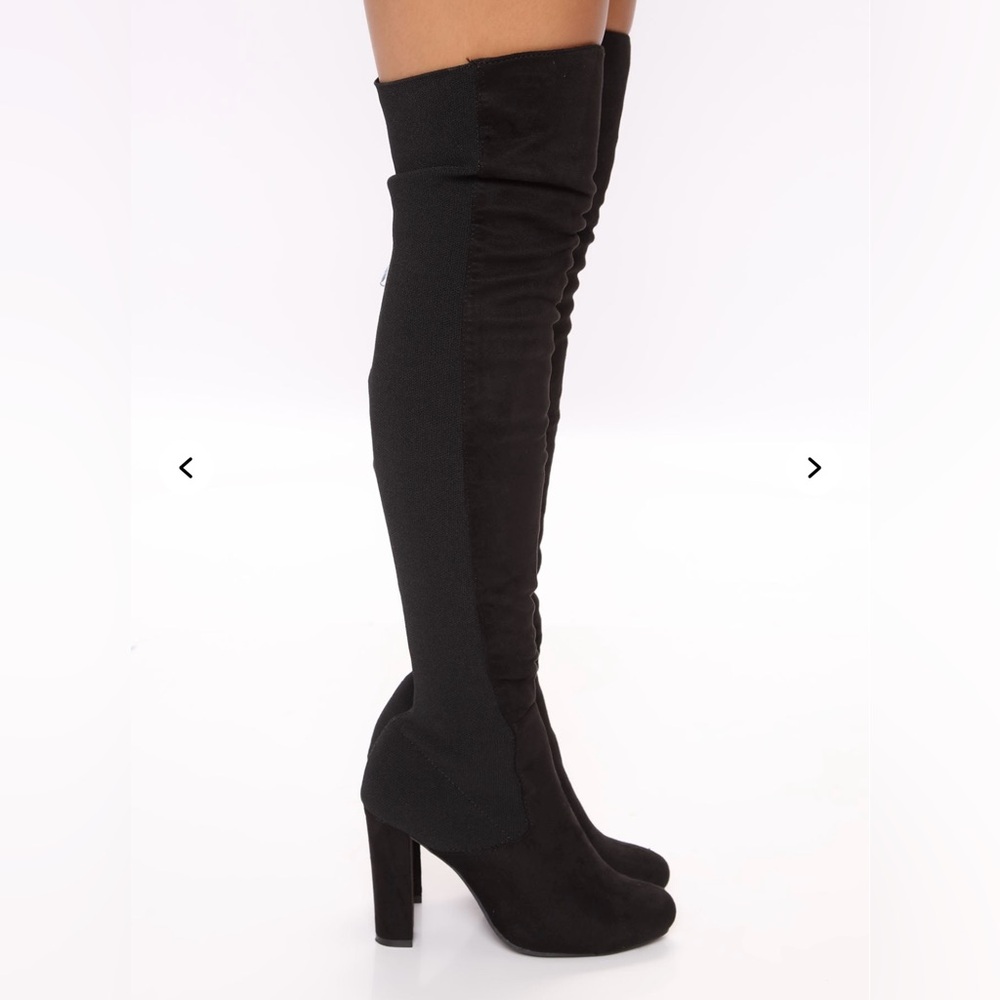 Lots Of Love Heeled Boots - Picture 4 of 5